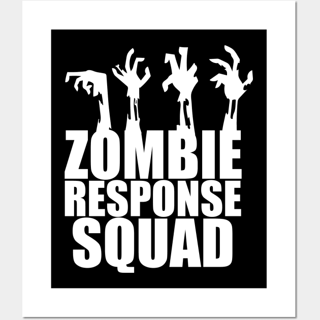 Zombie Response Squad Wall Art by epiclovedesigns